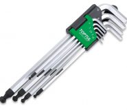 GAAL0926-185x160 9PCS Extra Long Type Ball Point Hex Key Wrench Set - GAAL0926